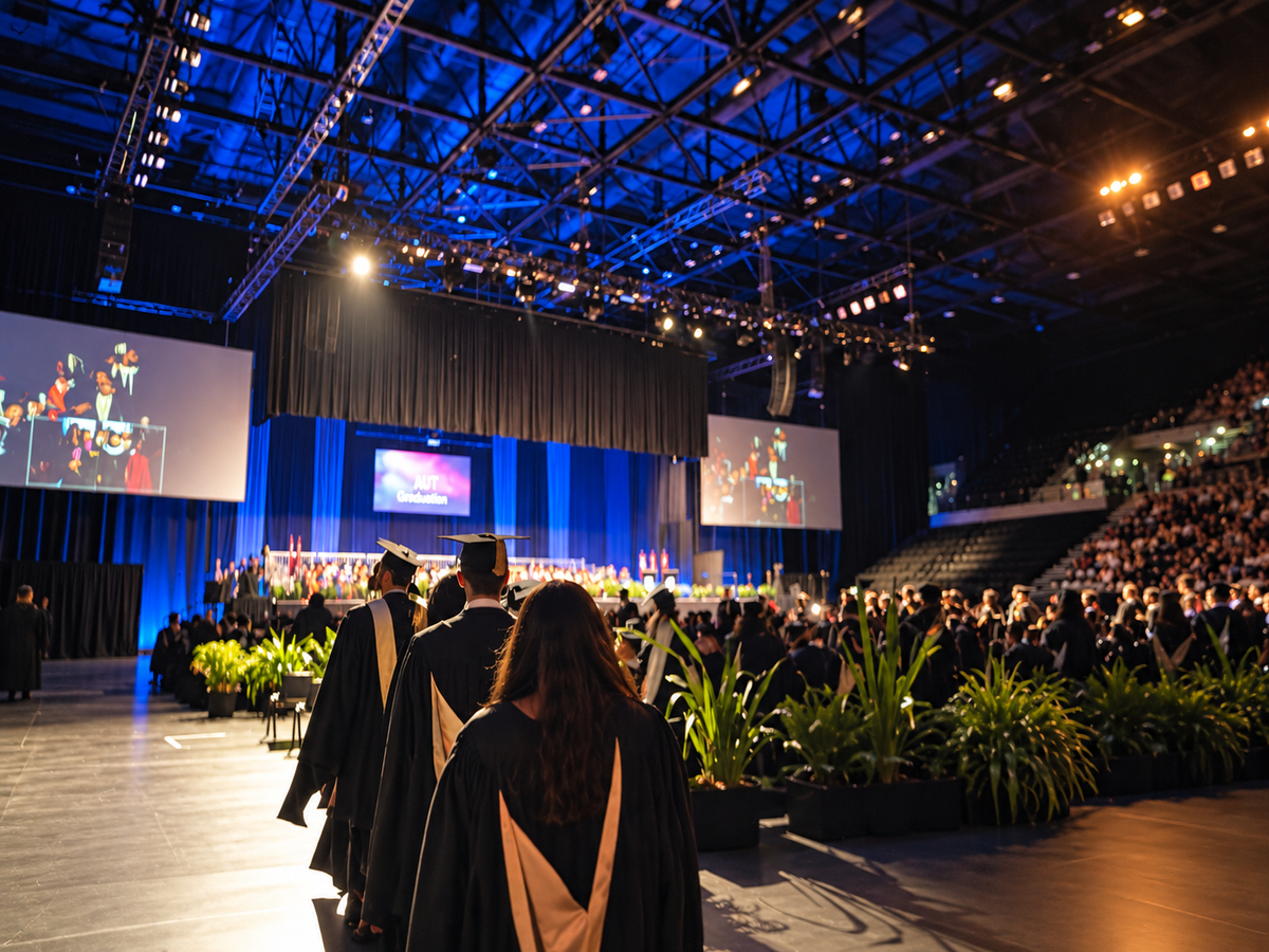 Velora at AUT's 2025 Graduation Ceremony