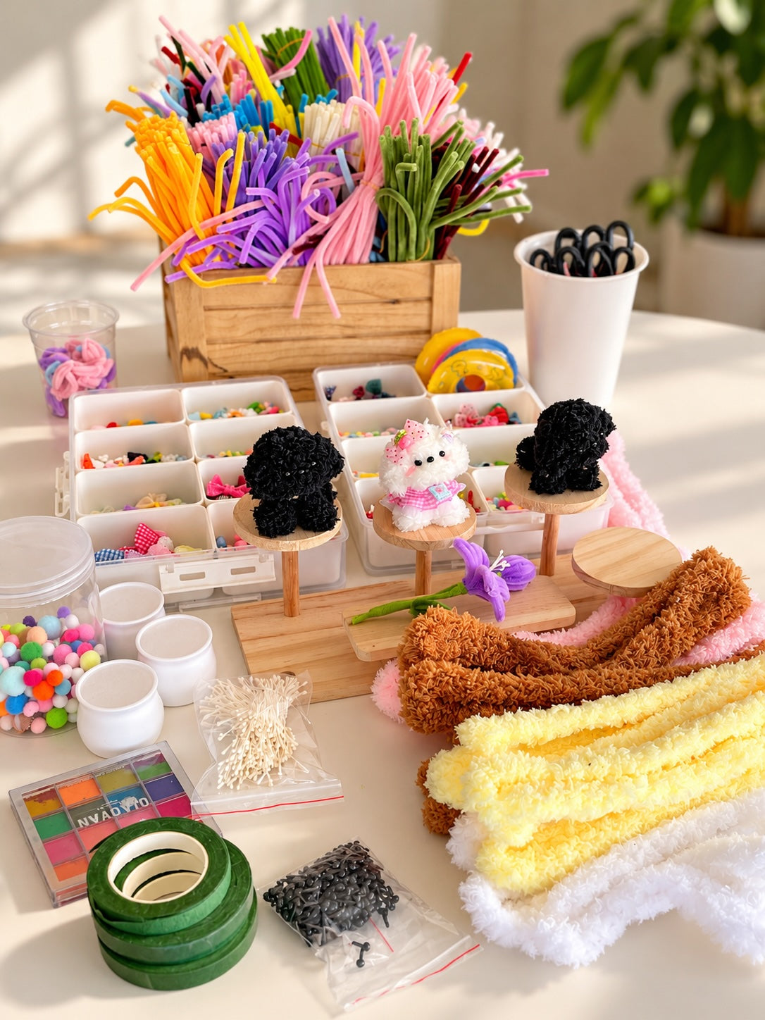 Kids Birthday Puppy & Beads DIY